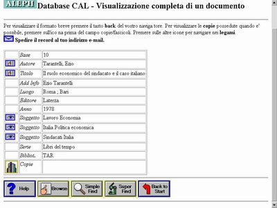 OPAC: visualizzazione completa di un documento
